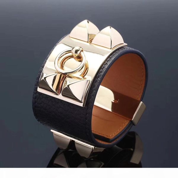 fashion jewelry men and women cuff bracelet litchi pattern leather bangle bracelet crude stainless steel nails charm bracelets, Black
fashion jewelry men and women cuff bracelet litchi pattern leather bangle bracelet crude stainless steel nails charm bracelets, Black