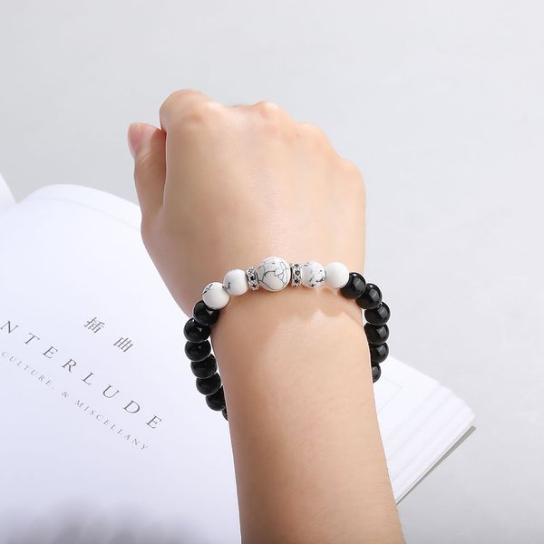 classic 8mm tiger eye bracelet natural stone glass beads handmade micro pave zircon braclet for men yoga prayer health charm jewelry, Black
classic 8mm tiger eye bracelet natural stone glass beads handmade micro pave zircon braclet for men yoga prayer health charm jewelry, Black