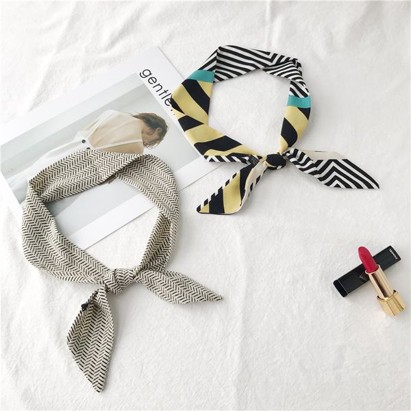 10 styles new fashion multi-functional printed small scarf women's scarf tied bag handle silk scarf ribbon women decorative headscarf, Blue;black
10 styles new fashion multi-functional printed small scarf women's scarf tied bag handle silk scarf ribbon women decorative headscarf, Blue;black