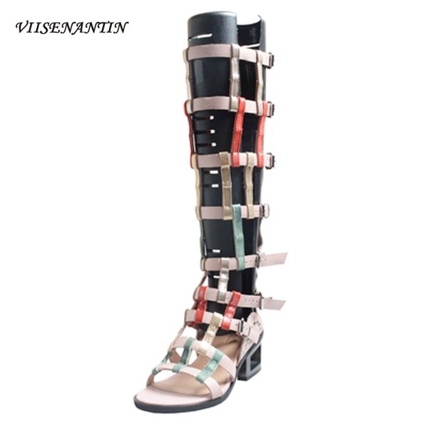 high heel sandals 2020 new french hollow fairy style rivet open toe cowhide long tube sandals, Black
high heel sandals 2020 new french hollow fairy style rivet open toe cowhide long tube sandals, Black