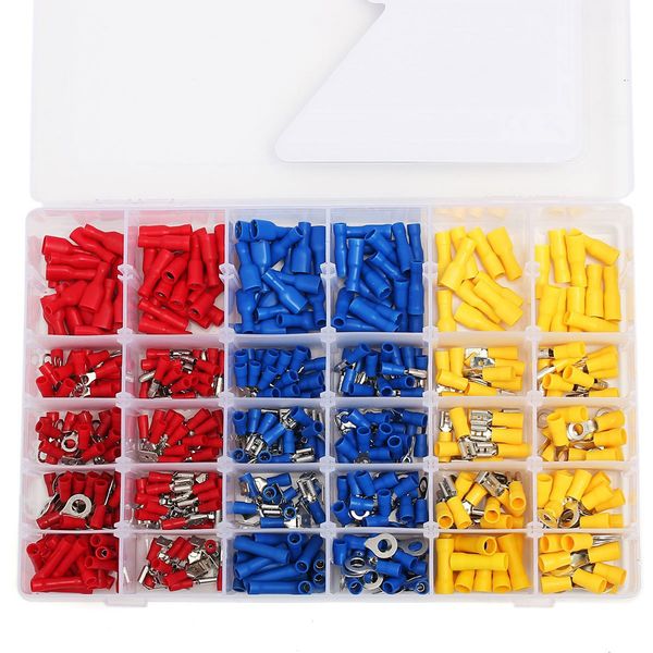 480pcs разъем spade setassorted изолированный электропроводка провод клемма обжимной разъем комплект butt spade set
480pcs разъем spade setassorted изолированный электропроводка провод клемма обжимной разъем комплект butt spade set
