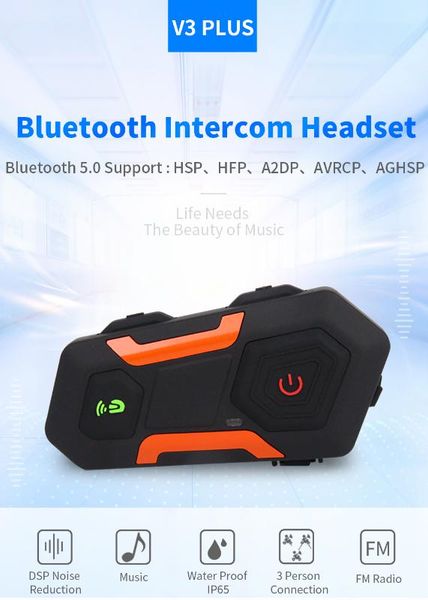 v3 plus 1400 meters motorcycle helmet full duplex intercom headset wireless bluetooth 3.0v interphone waterproof fm radio
v3 plus 1400 meters motorcycle helmet full duplex intercom headset wireless bluetooth 3.0v interphone waterproof fm radio