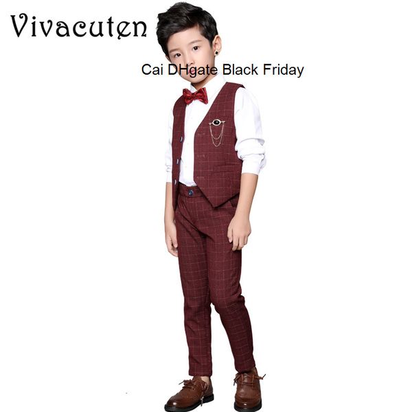 boys fashion suits plaid vest pants 2pcs set for kids formal classic costume wedding birthday party clothing set children outfit
boys fashion suits plaid vest pants 2pcs set for kids formal classic costume wedding birthday party clothing set children outfit