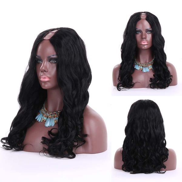 human hair wig u part loose body wave brazilian remyhair upart wigs for black women 10inch - 24inch, Black;brown
human hair wig u part loose body wave brazilian remyhair upart wigs for black women 10inch - 24inch, Black;brown