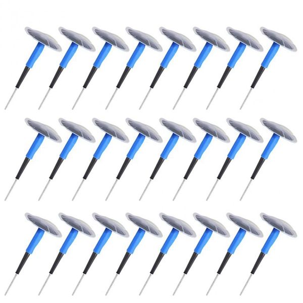 24pcs tyre puncture repair tubeless wired mushroom plug patch kit for car motorcycle truck car repair tool blue,9mm
24pcs tyre puncture repair tubeless wired mushroom plug patch kit for car motorcycle truck car repair tool blue,9mm
