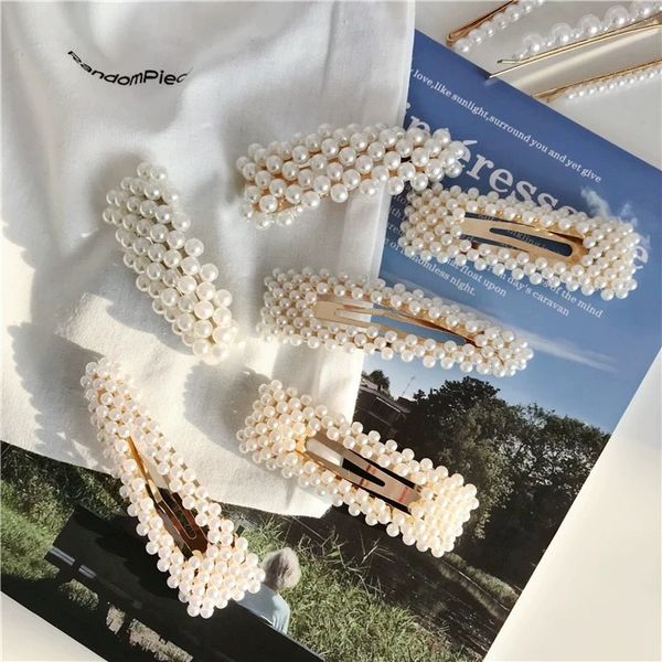 balleenshiny fashion pearl hair clips hairpins girls snap metal hair clip pin for clamp stick barrette ornament accessories, Slivery;white
balleenshiny fashion pearl hair clips hairpins girls snap metal hair clip pin for clamp stick barrette ornament accessories, Slivery;white