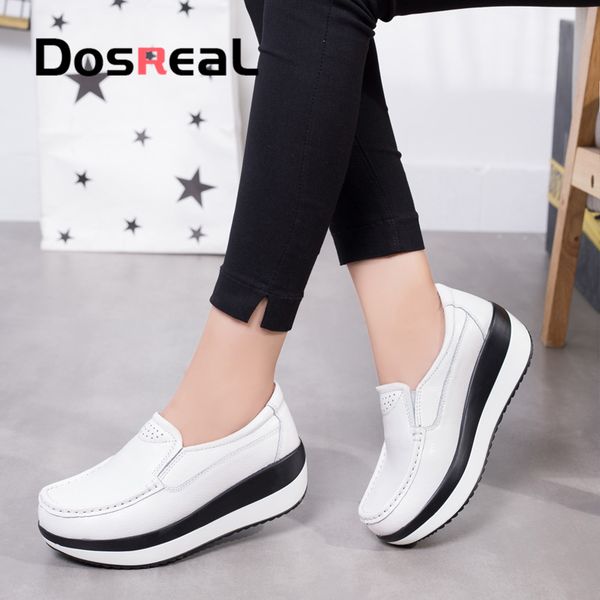 dosreal women flats shoes cow leather platform flats for females fashion shoes winter white with fur ladies warm, Black
dosreal women flats shoes cow leather platform flats for females fashion shoes winter white with fur ladies warm, Black