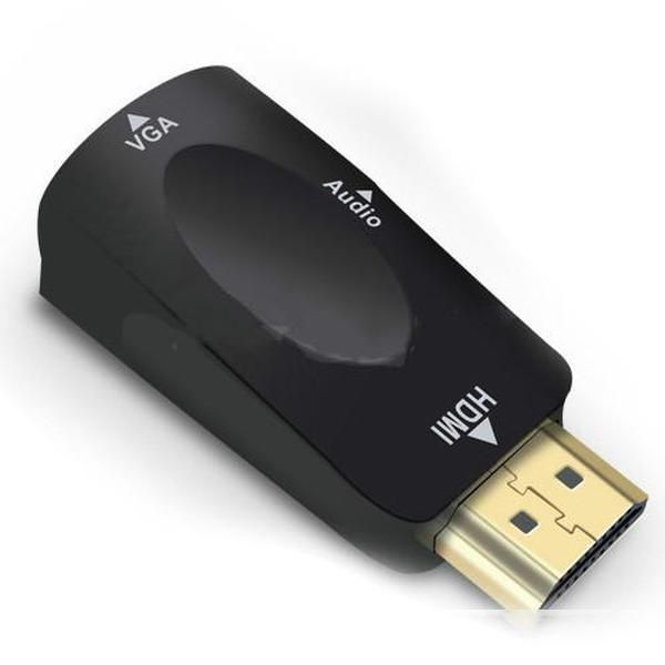 male to female hdmi to vga adapter hd 1080p audio cable converter for pc laptv box computer display projector (retail
male to female hdmi to vga adapter hd 1080p audio cable converter for pc laptv box computer display projector (retail