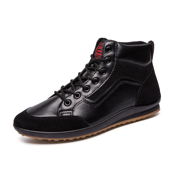 bonjean 2020 new men leather boots fashion autumn winter warm cotton men ankle boots lace up shoes footwear casual shoes, Black
bonjean 2020 new men leather boots fashion autumn winter warm cotton men ankle boots lace up shoes footwear casual shoes, Black