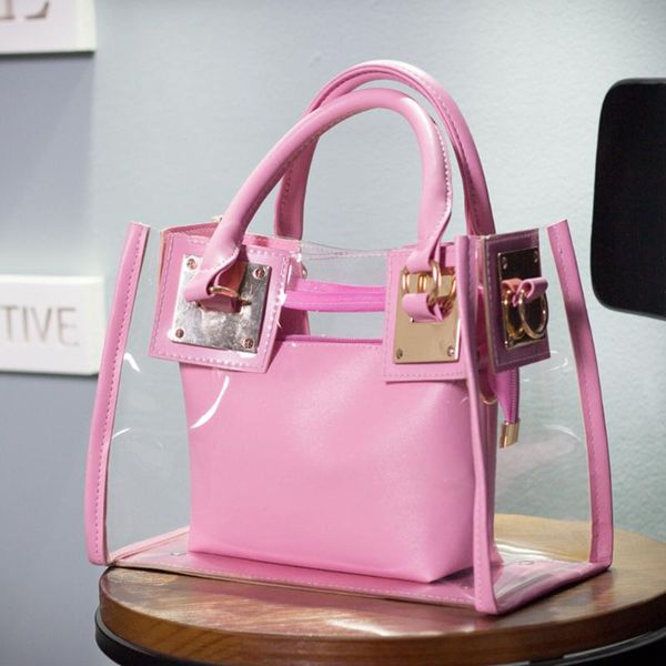 summer fashion women candy color clear transparent beach handbag crossbody bag tote shoulder bags
summer fashion women candy color clear transparent beach handbag crossbody bag tote shoulder bags