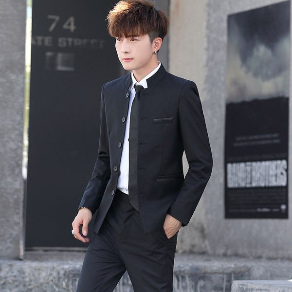 chinese style plus size men's stand collar wedding groom suit 2 piece set (jacket+pants) men's casual suits male big size white, White;black
chinese style plus size men's stand collar wedding groom suit 2 piece set (jacket+pants) men's casual suits male big size white, White;black
