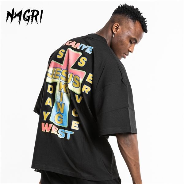 nagri tees t shirt men king jesus kanye t-shirt creative design is hip cross 0924 retro 2020 homme hop sdocc, Black
nagri tees t shirt men king jesus kanye t-shirt creative design is hip cross 0924 retro 2020 homme hop sdocc, Black