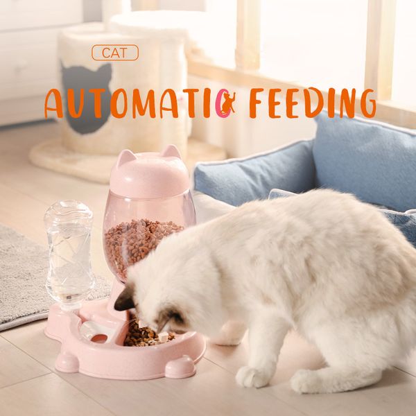 2.2l pet dog cat automatic feeder bowl for dogs drinking water 528ml bottle bowls dispenser feeding container supplies
2.2l pet dog cat automatic feeder bowl for dogs drinking water 528ml bottle bowls dispenser feeding container supplies