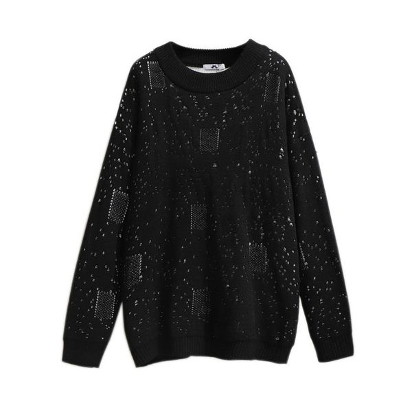 fashion women's fat sister 2020 fall loose slimming knit sweater long sleeve round neck pullover women's sweater 2 colors asian si, White;black
fashion women's fat sister 2020 fall loose slimming knit sweater long sleeve round neck pullover women's sweater 2 colors asian si, White;black