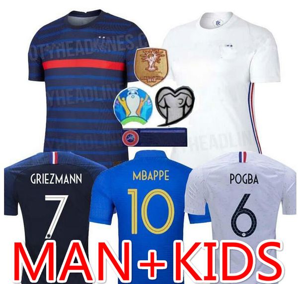 man kids kit 2020 france jersey home away mbappe 20 21 griezmann soccer jerseys pogba football shirts pavard kante maillot de foot, Black;yellow
man kids kit 2020 france jersey home away mbappe 20 21 griezmann soccer jerseys pogba football shirts pavard kante maillot de foot, Black;yellow