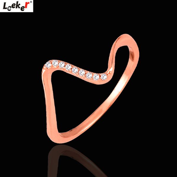 leeker 2020 new chic crystal wave rings for women rose gold silver color heartbeat slim girl midi ring jewelry gift 522 lk8, Slivery;golden
leeker 2020 new chic crystal wave rings for women rose gold silver color heartbeat slim girl midi ring jewelry gift 522 lk8, Slivery;golden