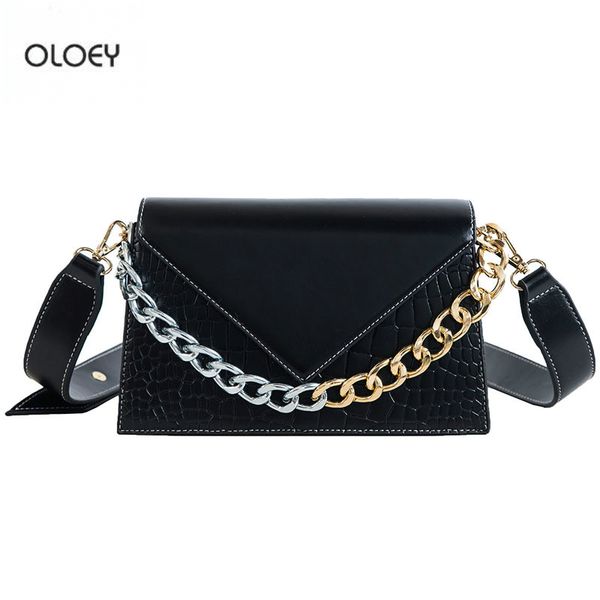 oloey new women's crocodile pattern pu handbags chain single shoulder messenger bag fashion wild triangle cover small square bag
oloey new women's crocodile pattern pu handbags chain single shoulder messenger bag fashion wild triangle cover small square bag