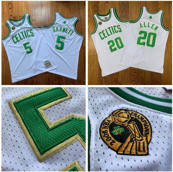 los hombres de baloncesto boston celtics 5 nba garnett 20 allen mitchell ness 2007-2008 verde blanco sin mangas alero jersey, Black;red
los hombres de baloncesto boston celtics 5 nba garnett 20 allen mitchell ness 2007-2008 verde blanco sin mangas alero jersey, Black;red