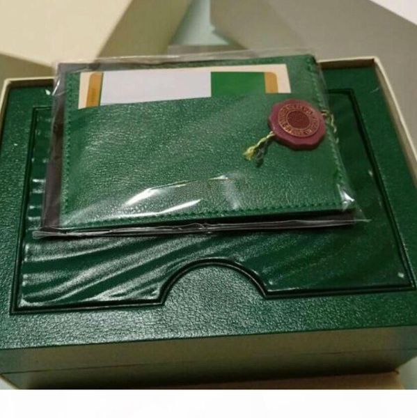 green brand watch box original with cards and papers certificates handbags box for 116660 126660 watches, Black;blue
green brand watch box original with cards and papers certificates handbags box for 116660 126660 watches, Black;blue