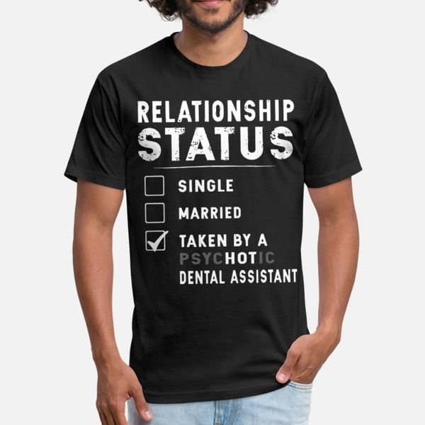 relationship status single married taken by a psyc t shirt men create cotton round neck clothing anti-wrinkle casual outfit shirt
relationship status single married taken by a psyc t shirt men create cotton round neck clothing anti-wrinkle casual outfit shirt