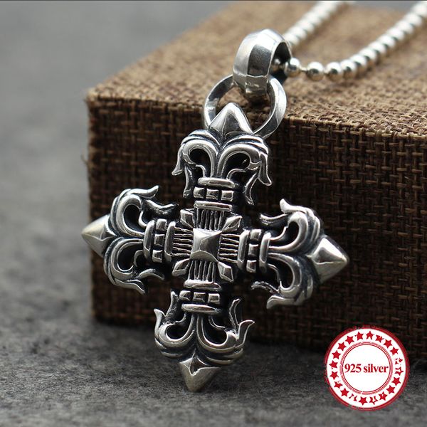 s925 sterling silver pendant personality classic retro jewelry hip-hop fashion hollow flame cross shape punk style love gift
s925 sterling silver pendant personality classic retro jewelry hip-hop fashion hollow flame cross shape punk style love gift