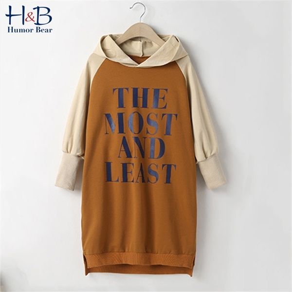 humor bear girls' sweater dress winter wear hooded letter velvet thickening 2020 new large children kids warm girls dress 0922, Red;yellow
humor bear girls' sweater dress winter wear hooded letter velvet thickening 2020 new large children kids warm girls dress 0922, Red;yellow