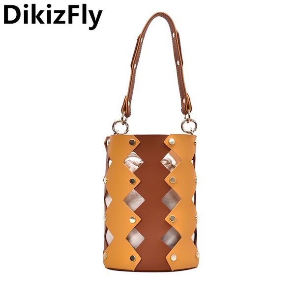 dikizfly hollow out bucket handbags totes women bag summer crossbody bags female 2020 purses leather shoulder bag sac
dikizfly hollow out bucket handbags totes women bag summer crossbody bags female 2020 purses leather shoulder bag sac