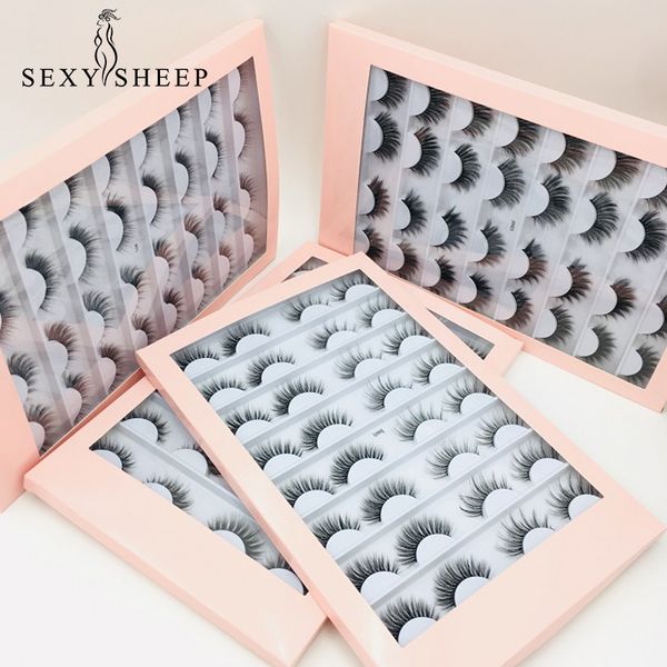 sexysheep 16 pairs 3d faux mink eyelashes handmade false lashes wispy fluffy long lashes eye makeup faux cils
sexysheep 16 pairs 3d faux mink eyelashes handmade false lashes wispy fluffy long lashes eye makeup faux cils