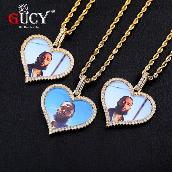 gucy heart custom made p roundness solid back pendant & necklace with tennis chain cubic zircon men's hip hop jewelry y200810, Silver
gucy heart custom made p roundness solid back pendant & necklace with tennis chain cubic zircon men's hip hop jewelry y200810, Silver