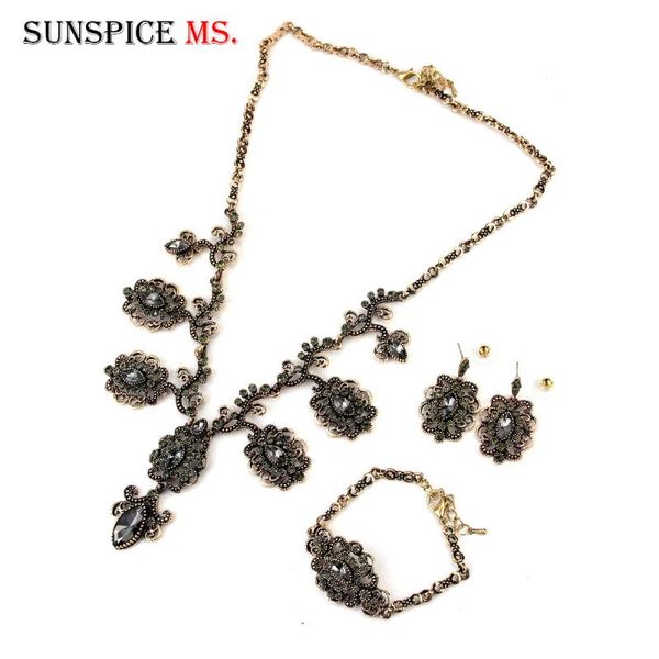 sunspicems turkish wedding jewelry set for bridal gold necklace sets crystals tassels necklace earring set ethiopian bijoux gift, Silver
sunspicems turkish wedding jewelry set for bridal gold necklace sets crystals tassels necklace earring set ethiopian bijoux gift, Silver