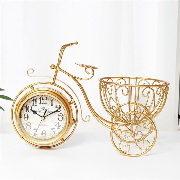 desk & table clocks creative double-sided clock tricycle shape vintage household iron art mute stylish deskornament home decor
desk & table clocks creative double-sided clock tricycle shape vintage household iron art mute stylish deskornament home decor