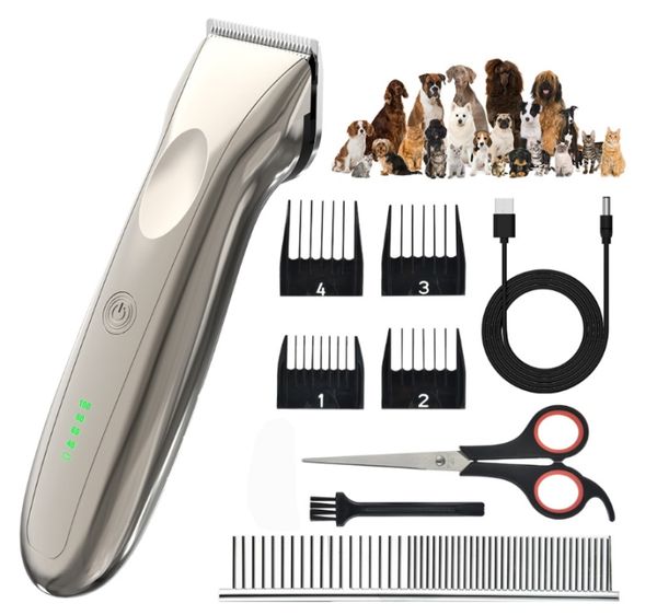 professional dog hair trimmer usb rechargeable low noise cordless electric pet clipper safe puppy cat grooming kit
professional dog hair trimmer usb rechargeable low noise cordless electric pet clipper safe puppy cat grooming kit