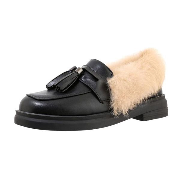boots us4-12 womens real fur backless tassels loafers mule princetown shoes mules warm winter plus size 2colors, Black
boots us4-12 womens real fur backless tassels loafers mule princetown shoes mules warm winter plus size 2colors, Black