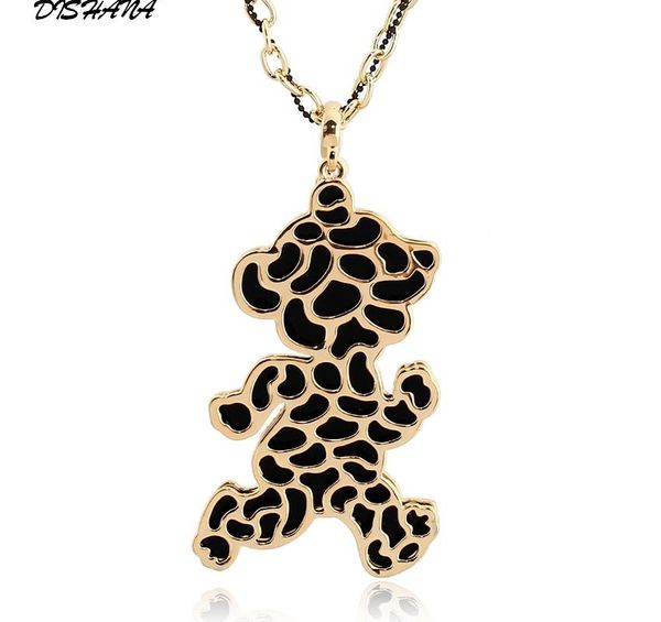 new jewelry gold- hollow out little bear statement pendant necklace women vintage long chain jewelry005, Silver
new jewelry gold- hollow out little bear statement pendant necklace women vintage long chain jewelry005, Silver