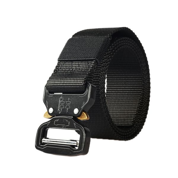 tactical belt army nylon belt men metal buckle outdoor hunting training climbing waist, Black;brown
tactical belt army nylon belt men metal buckle outdoor hunting training climbing waist, Black;brown