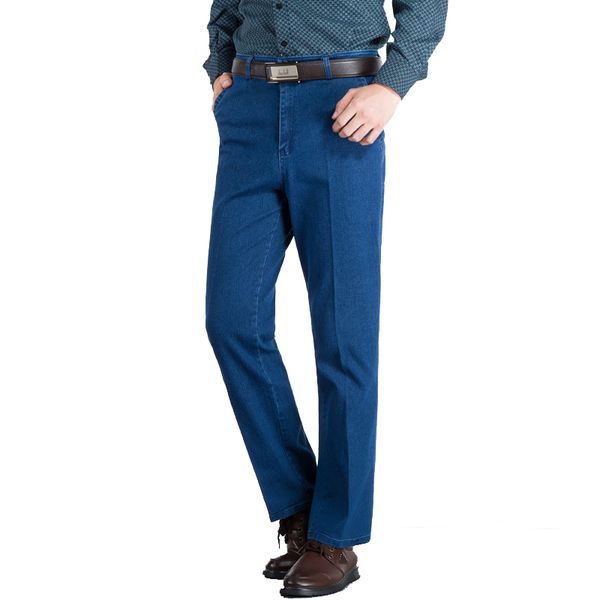 loose elastic mens jeans high waist straight trouser man working pants blue male jeans designer classic denim
loose elastic mens jeans high waist straight trouser man working pants blue male jeans designer classic denim