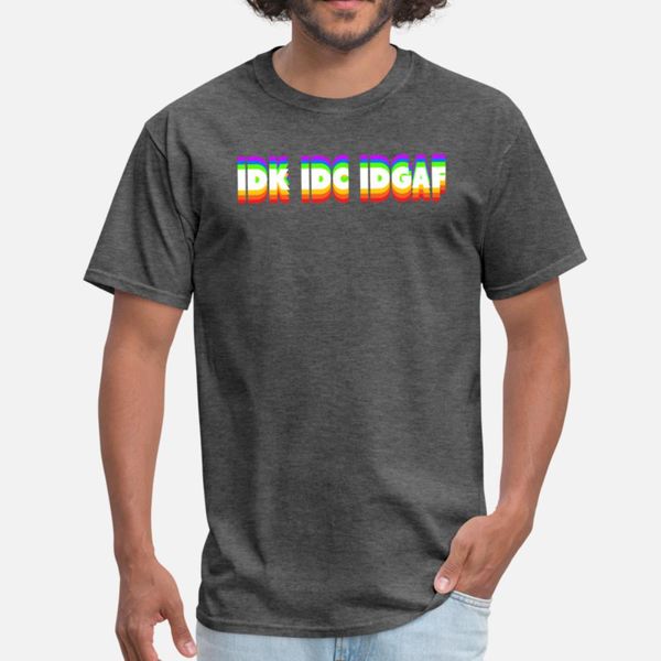 идк idc idgaf t shirt men fit 100% хлопок вокруг шеи fit fit новый стиль лето тонкий
идк idc idgaf t shirt men fit 100% хлопок вокруг шеи fit fit новый стиль лето тонкий