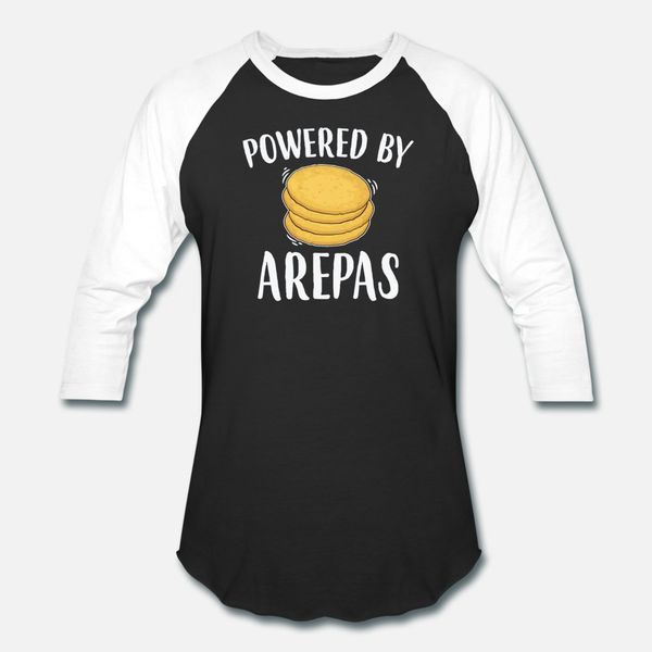 venezuelan colombian food powered by arepas t shirt men designing tee shirt s-3xl standard anti-wrinkle casual summer style unique shirt, White;black
venezuelan colombian food powered by arepas t shirt men designing tee shirt s-3xl standard anti-wrinkle casual summer style unique shirt, White;black