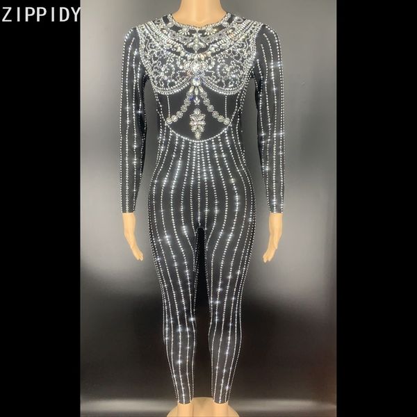 bling silver crystals spandex black jumpsuit birthday celebrate prom party outfit female singer show clothes youdu, Black;red
bling silver crystals spandex black jumpsuit birthday celebrate prom party outfit female singer show clothes youdu, Black;red