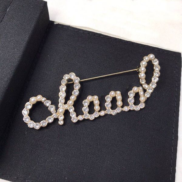 fashion brand have stamps designer pin brooches for lady women party wedding lovers gift engagement luxury jewelry for bride with box, Gray
fashion brand have stamps designer pin brooches for lady women party wedding lovers gift engagement luxury jewelry for bride with box, Gray