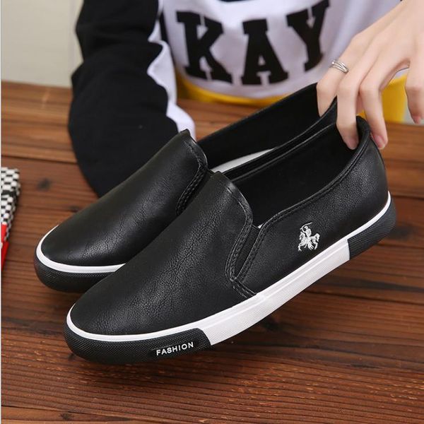 men loafers leather shoes men flats comfortable mens loafers flats sneakers slip on lazy driving boat shoes, Black
men loafers leather shoes men flats comfortable mens loafers flats sneakers slip on lazy driving boat shoes, Black