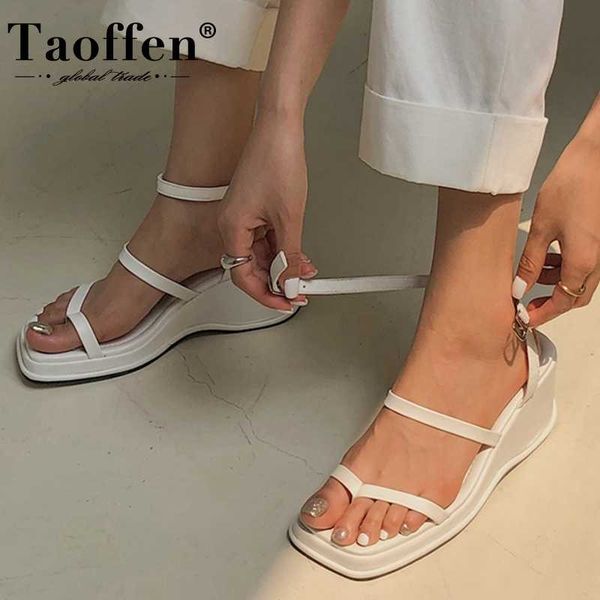taoffen women sandals fashion wedges summer shoes woman buckle strap party wedding lady office platform footwear size 35-39, Black
taoffen women sandals fashion wedges summer shoes woman buckle strap party wedding lady office platform footwear size 35-39, Black