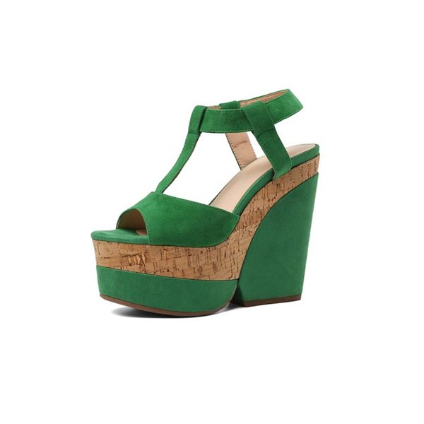 mkkhou fashion sandals women 2020 summer new kid suede toe t with wedge heel platform 14.5cm high heel open shoes sizes 34-42, Black
mkkhou fashion sandals women 2020 summer new kid suede toe t with wedge heel platform 14.5cm high heel open shoes sizes 34-42, Black