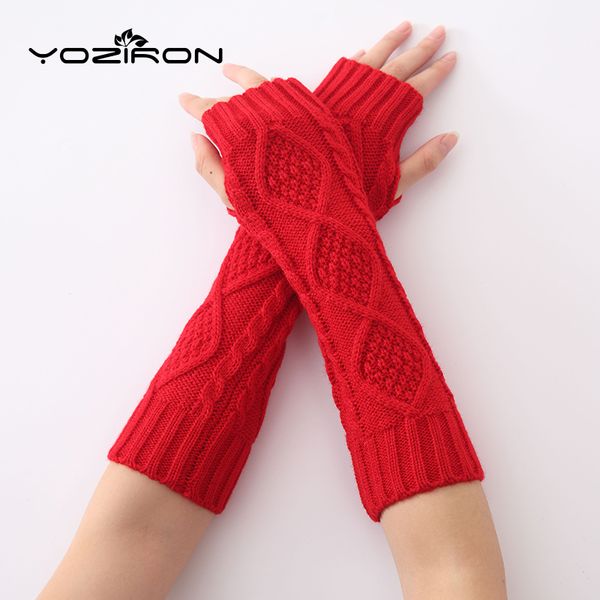 yoziron fashion solid snake shape winter long gloves women knitted elbow mittens wool fingerless gloves arm warmers, Blue;gray
yoziron fashion solid snake shape winter long gloves women knitted elbow mittens wool fingerless gloves arm warmers, Blue;gray
