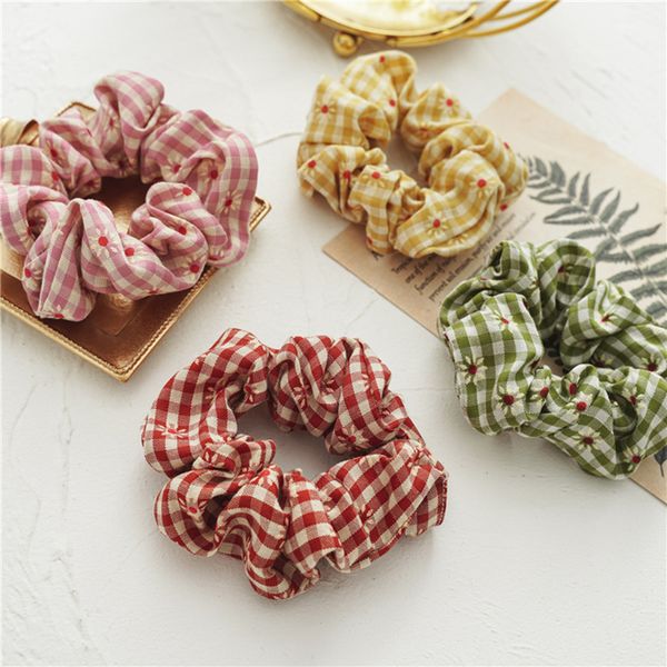 hair accessories women print floral plaid scrunchies ponytail holder rope girls elastic bands
hair accessories women print floral plaid scrunchies ponytail holder rope girls elastic bands