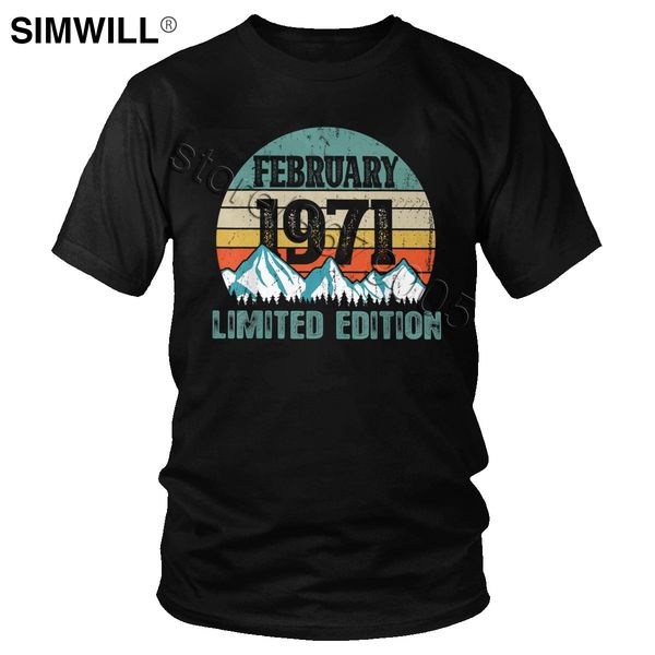 красивый февраль 1971 shirt men limited edition tshirt короткие рукава мягкий хлопок tee tops сорок девятый день рождения подарков tshirt од
красивый февраль 1971 shirt men limited edition tshirt короткие рукава мягкий хлопок tee tops сорок девятый день рождения подарков tshirt од