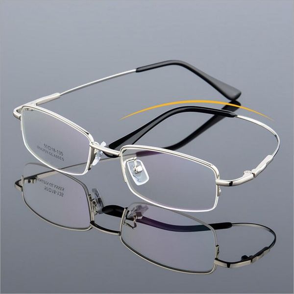memory titanium flexible half rimless eyeglass frames rx able myopia glasses spectacles quality, Black
memory titanium flexible half rimless eyeglass frames rx able myopia glasses spectacles quality, Black