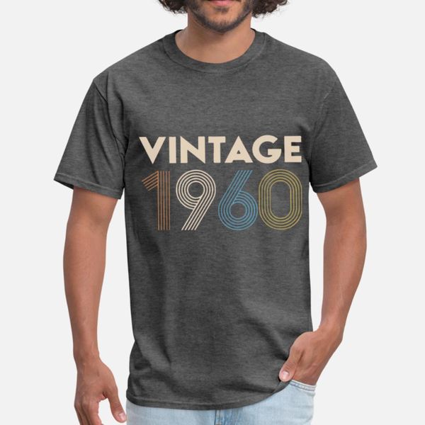 vintage 1960 birthday t shirt men design 100% cotton o neck clothing fitness fashion summer style trend shirt
vintage 1960 birthday t shirt men design 100% cotton o neck clothing fitness fashion summer style trend shirt