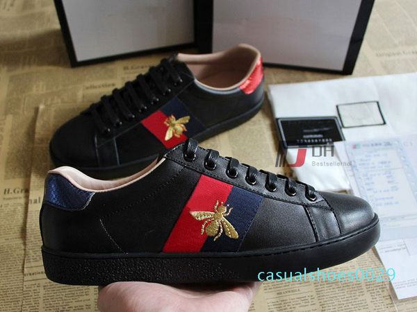 fashion ace sneakers with box stock x luxury designer casual shoes tripler stripes bee tiger black white leather star skateboard shoe c29
fashion ace sneakers with box stock x luxury designer casual shoes tripler stripes bee tiger black white leather star skateboard shoe c29