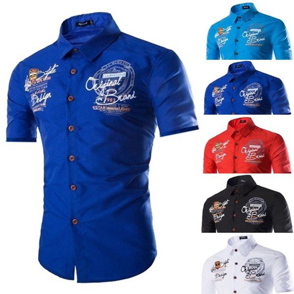 zogaa new men's short sleeve shirt men's cotton casual shirts single breasted smart casual, White;black
zogaa new men's short sleeve shirt men's cotton casual shirts single breasted smart casual, White;black